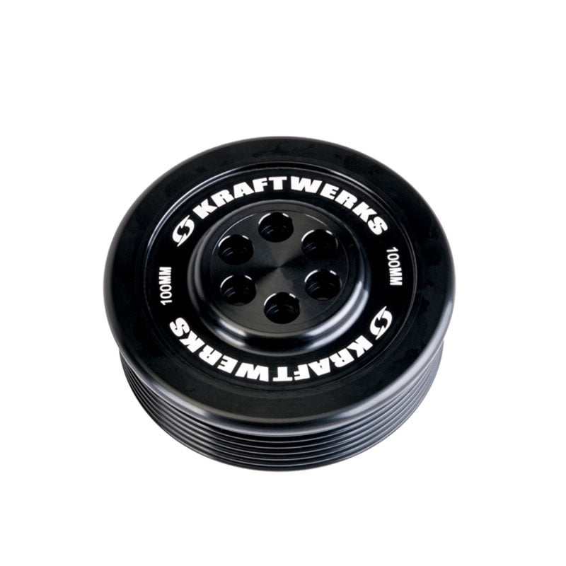 KraftWerks Supercharger Pulley - 100mm 7 Rib -  Shop now at Performance Car Parts