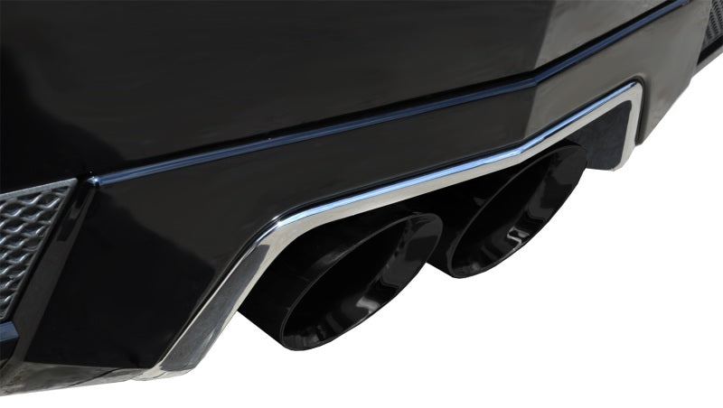 Corsa 11-13 Cadillac CTS Coupe V 6.2L V8 Black Sport Axle-Back Exhaust -  Shop now at Performance Car Parts