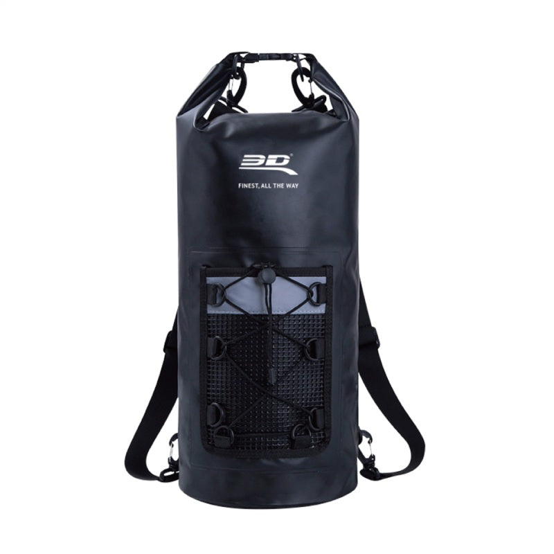3D MAXpider Roll-Top Dry Bag Backpack - Black -  Shop now at Performance Car Parts