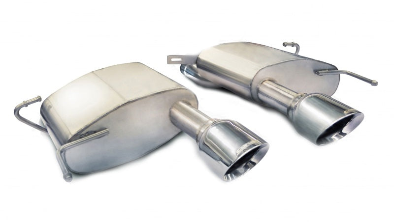 Corsa 11-13 Cadillac CTS Coupe V 6.2L V8 Polished Sport Axle-Back Exhaust -  Shop now at Performance Car Parts
