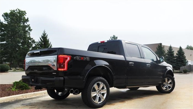 Corsa 2015 Ford F-150 3.5L Ecoboost (Super Crew Cab) Polished Sport Single Side Dual 4in Tips CB Exh -  Shop now at Performance Car Parts