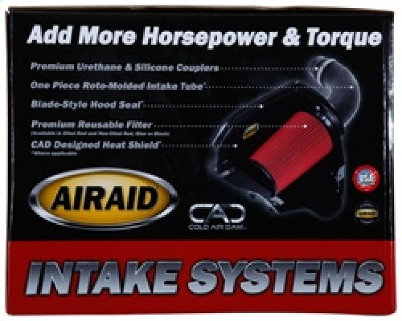Airaid 06-10 Charger / 05-08 Magnum 5.7/6.1L Hemi CAD Intake System w/ Tube (Dry / Black Media) -  Shop now at Performance Car Parts