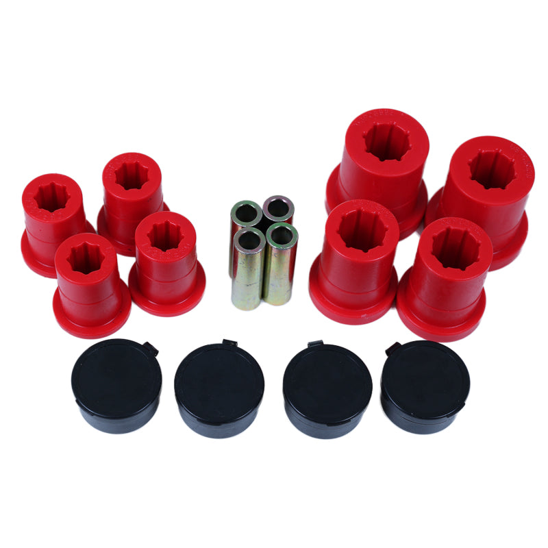Energy Suspension 05-15 Toyota Tacoma 2WD (5-Lug) Front Control Arm Bushing Set - Red -  Shop now at Performance Car Parts