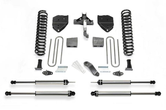 Fabtech 17-21 Ford F250/F350 4WD Diesel 6in Basic Sys w/Dlss Shks