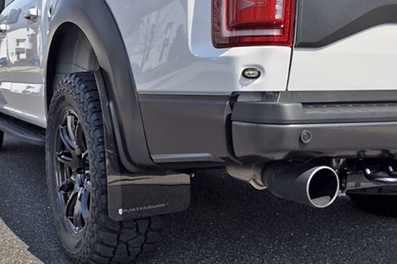 Rally Armor 17-20 Ford F-150 Raptor Black UR Mud Flap w/ White Logo -  Shop now at Performance Car Parts
