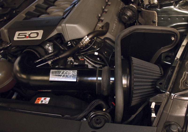 K&N 2015 Ford Mustang GT 5.0L V8 Black Performance Intake Kit -  Shop now at Performance Car Parts