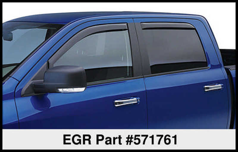 EGR 15+ Chevy Suburban/GMC Yukon XL In-Channel Window Visors - Set of 4 (571761) -  Shop now at Performance Car Parts