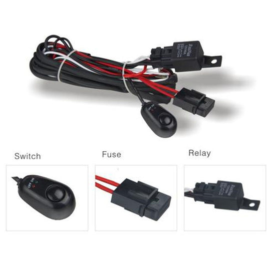 DV8 Offroad Wiring Harness w/ Relay & Switch -  Shop now at Performance Car Parts