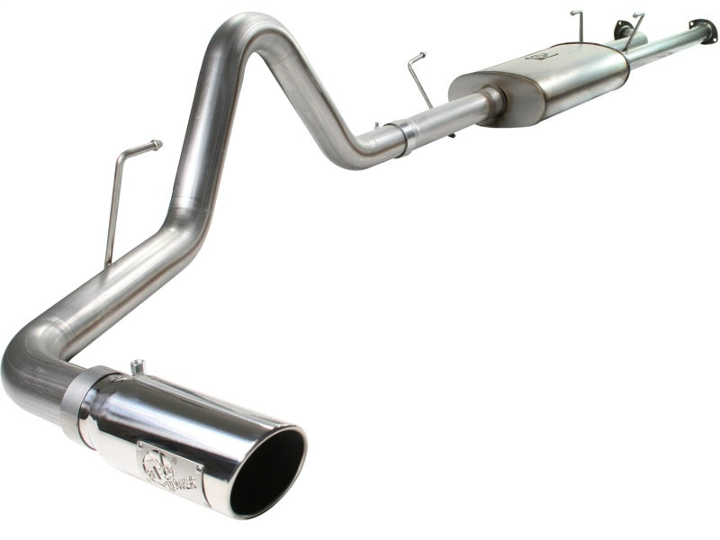 aFe MACHForce XP Exhaust Cat-Back SS-409 07-09 Toyota Tundra V8-5.7L w/ Polished Tip -  Shop now at Performance Car Parts