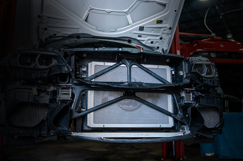 CSF 2014+ BMW M3/M4 (F8X) Front Mount Heat Exchanger w/Rock Guard -  Shop now at Performance Car Parts