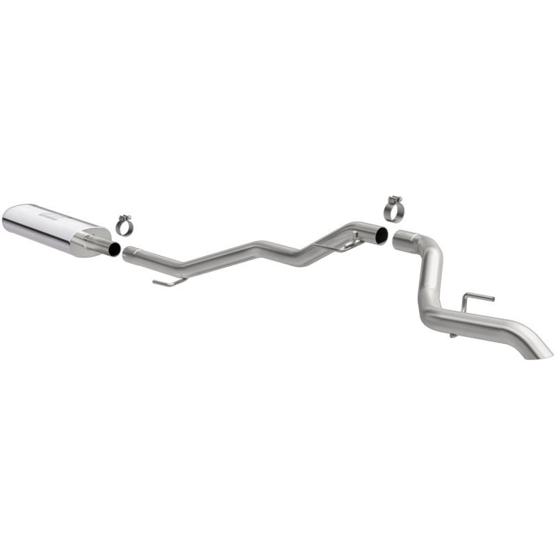 MagnaFlow 2020 Jeep Gladiator 2.5in Rock Crawler Series Single Rear Exit SS Cat-Back Exhaust w/o Tip -  Shop now at Performance Car Parts