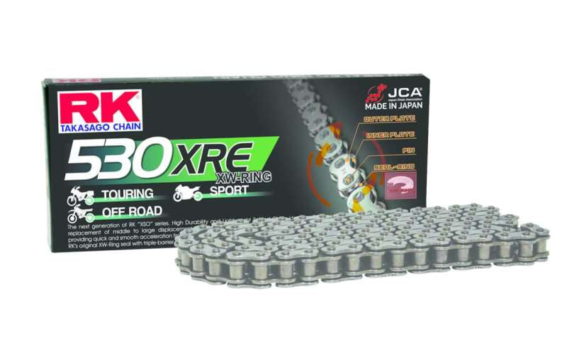 RK Chain 530XRE-120L XW-Ring - Natural -  Shop now at Performance Car Parts