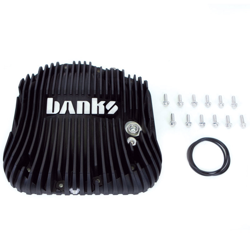 Banks 85-19 Ford F250/ F350 10.25in 12 Bolt Black-Ops Differential Cover Kit -  Shop now at Performance Car Parts