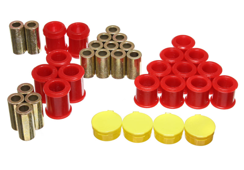 Energy Suspension 95-98 Nissan 240SX (S14) Red Rear Control Arm Bushing Set (Must reuse existing out -  Shop now at Performance Car Parts