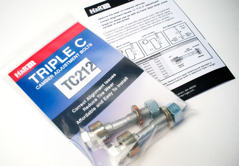 H&R TC117 Triple Camber Adjustment Bolts - 17mm -  Shop now at Performance Car Parts