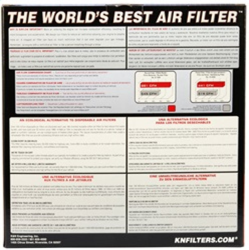 K&N 16-18 Porsche 718 Boxster H4-2.0L Drop In Air Filter -  Shop now at Performance Car Parts