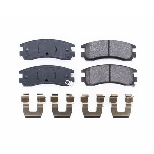 Power Stop 08-09 Buick Allure Rear Z17 Evolution Ceramic Brake Pads w/Hardware -  Shop now at Performance Car Parts