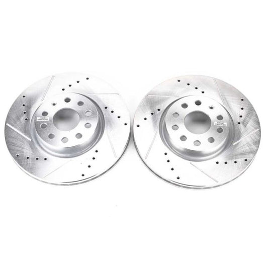 Power Stop 06-13 Audi A3 Front Evolution Drilled & Slotted Rotors - Pair -  Shop now at Performance Car Parts