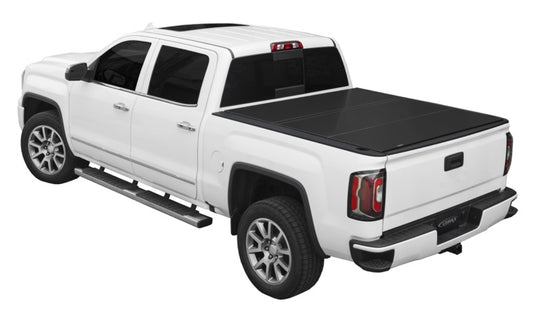 Access LOMAX Tri-Fold Cover 2020+ Chev/GMC Full Size 2500 3500 6ft 8in Standard Bed - Matte Black -  Shop now at Performance Car Parts
