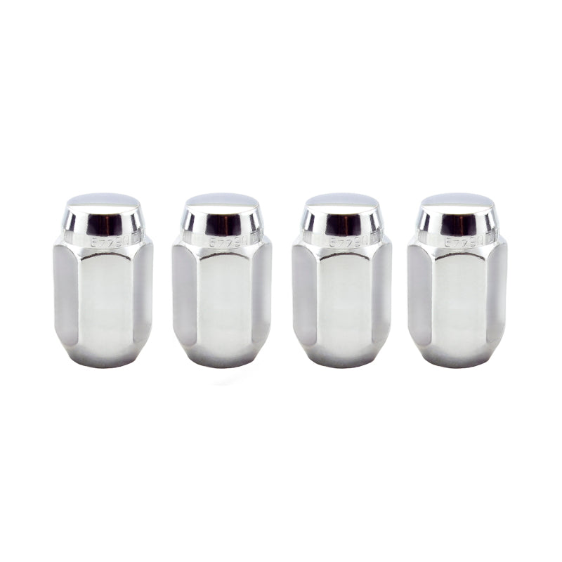 McGard Hex Lug Nut (Cone Seat) 1/2-20 / 13/16 Hex / 1.5in. Length (4-Pack) - Chrome -  Shop now at Performance Car Parts