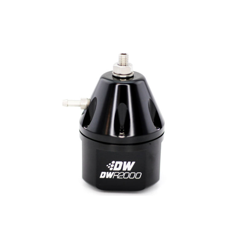 DeatschWerks DWR2000 Adjustable Fuel Pressure Regulator - Black -  Shop now at Performance Car Parts