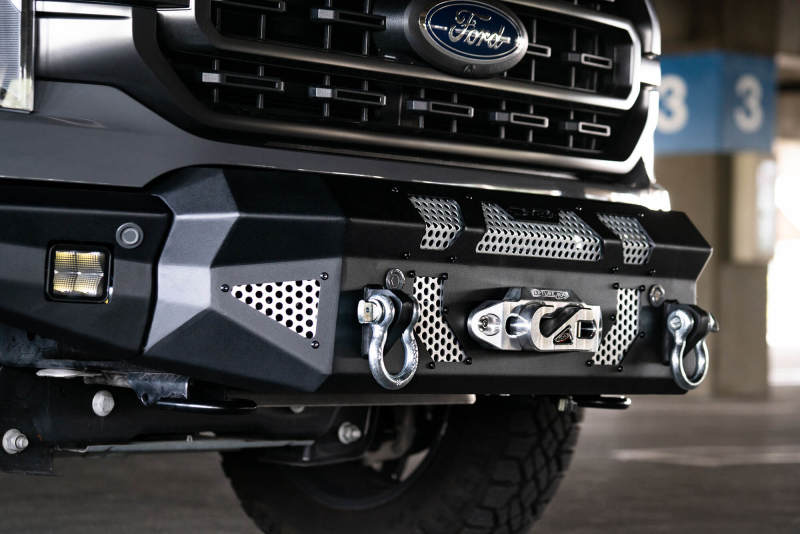 DV8 Offroad 21-22 Ford F-150 MTO Series Winch Front Bumper -  Shop now at Performance Car Parts