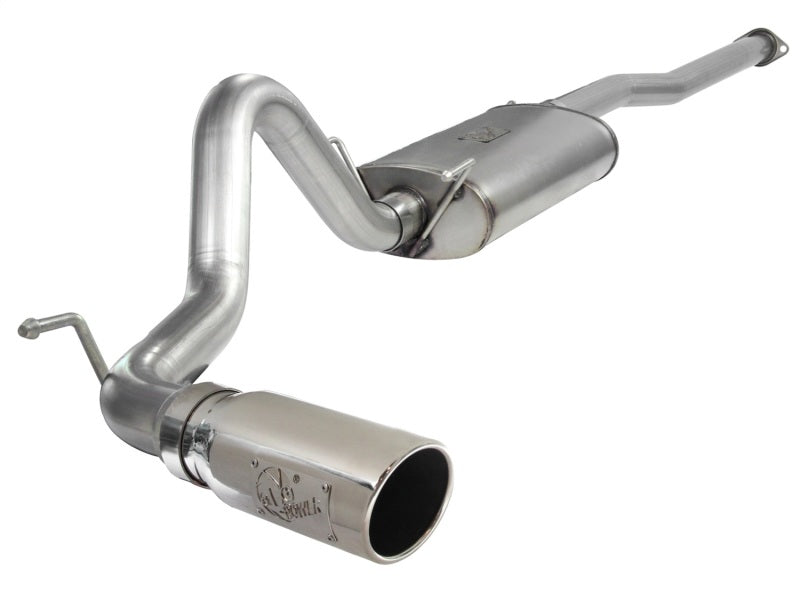 aFe MACH Force XP 3in Cat-Back Stainless Steel Exhaust w/Polished Tip Toyota Tacoma 13-14 4.0L -  Shop now at Performance Car Parts