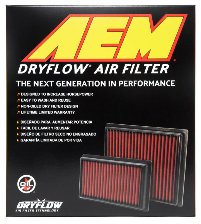 AEM 16-18 Honda HR-V L4-1.8L F/I DryFlow Air Filter -  Shop now at Performance Car Parts