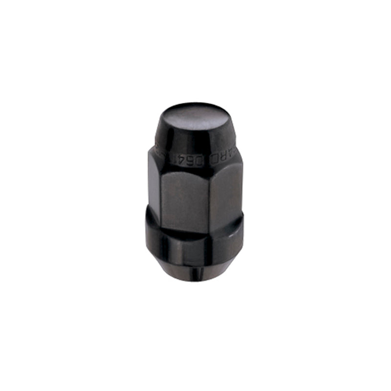McGard Hex Lug Nut (Cone Seat Bulge Style) M14X1.5 / 22mm Hex / 1.945in. Length (4-Pack) - Black -  Shop now at Performance Car Parts
