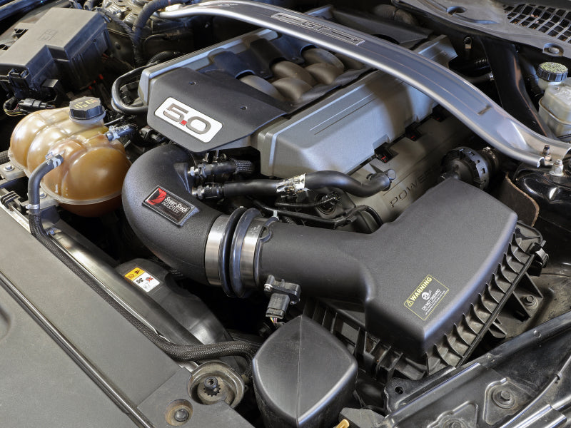 aFe Super Stock Induction System Pro Dry S Media 15-17 Ford Mustang V8-5.0L -  Shop now at Performance Car Parts