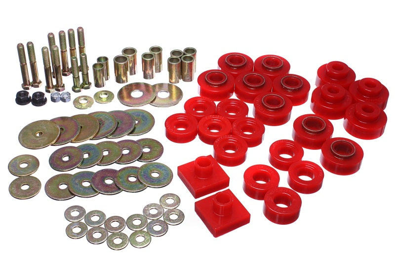 Energy Suspension 68-72 Oldsmobile Cutlass Red Body Mount Set -  Shop now at Performance Car Parts