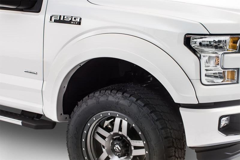 Bushwacker 15-17 Ford F-150 Styleside Extend-A-Fender Style Flares 4pc 67.1/78.9/97.6in Bed - Black -  Shop now at Performance Car Parts