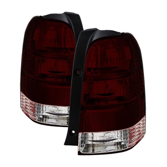 Xtune Ford Escape 01-07 OEM Style Tail Lights Red Smoked ALT-JH-FESC01-OE-RSM