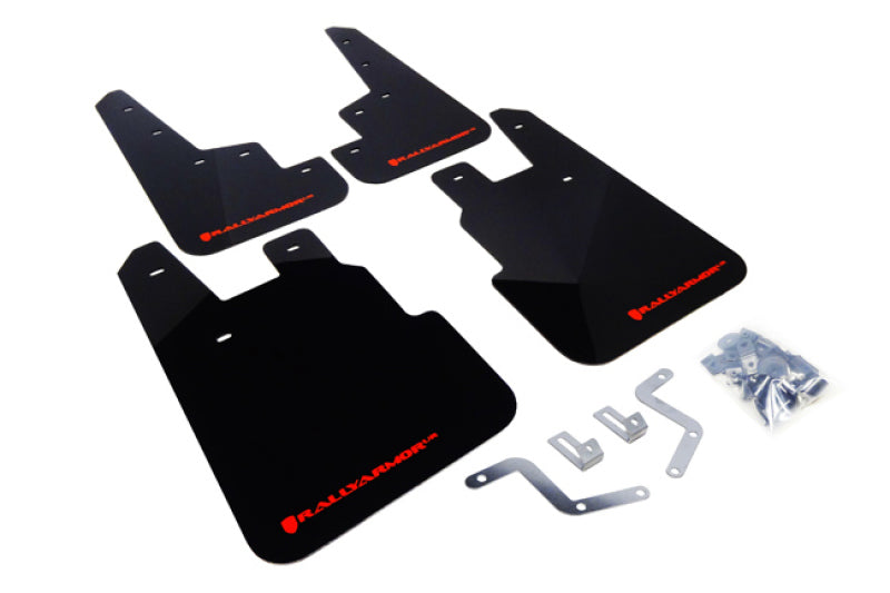 Rally Armor 14-18 Subaru Forester Black Mud Flap w/ Red Logo -  Shop now at Performance Car Parts