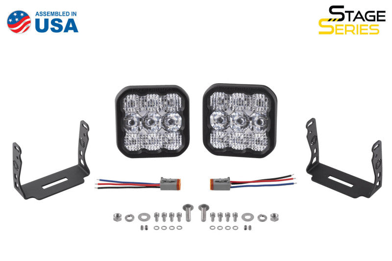 Diode Dynamics SS5 LED Pod Sport - White Combo (Pair) -  Shop now at Performance Car Parts