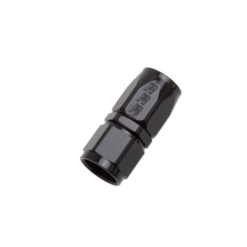 Russell Performance -8 AN Black Straight Full Flow Hose End -  Shop now at Performance Car Parts