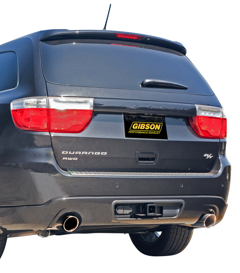 Gibson 11-18 Dodge Durango R/T 5.7L 2.25in Axle-Back Dual Exhaust - Stainless -  Shop now at Performance Car Parts