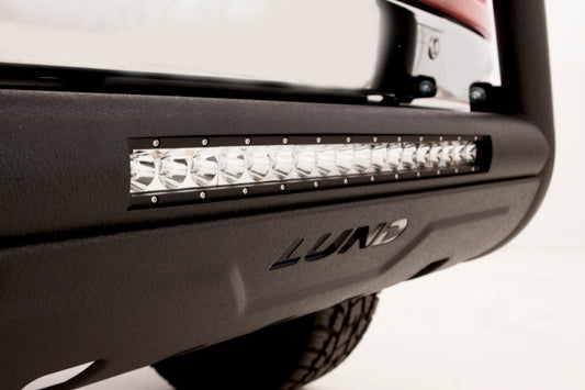 Lund 07-17 Chevy Silverado 1500 Bull Bar w/Light & Wiring - Black
