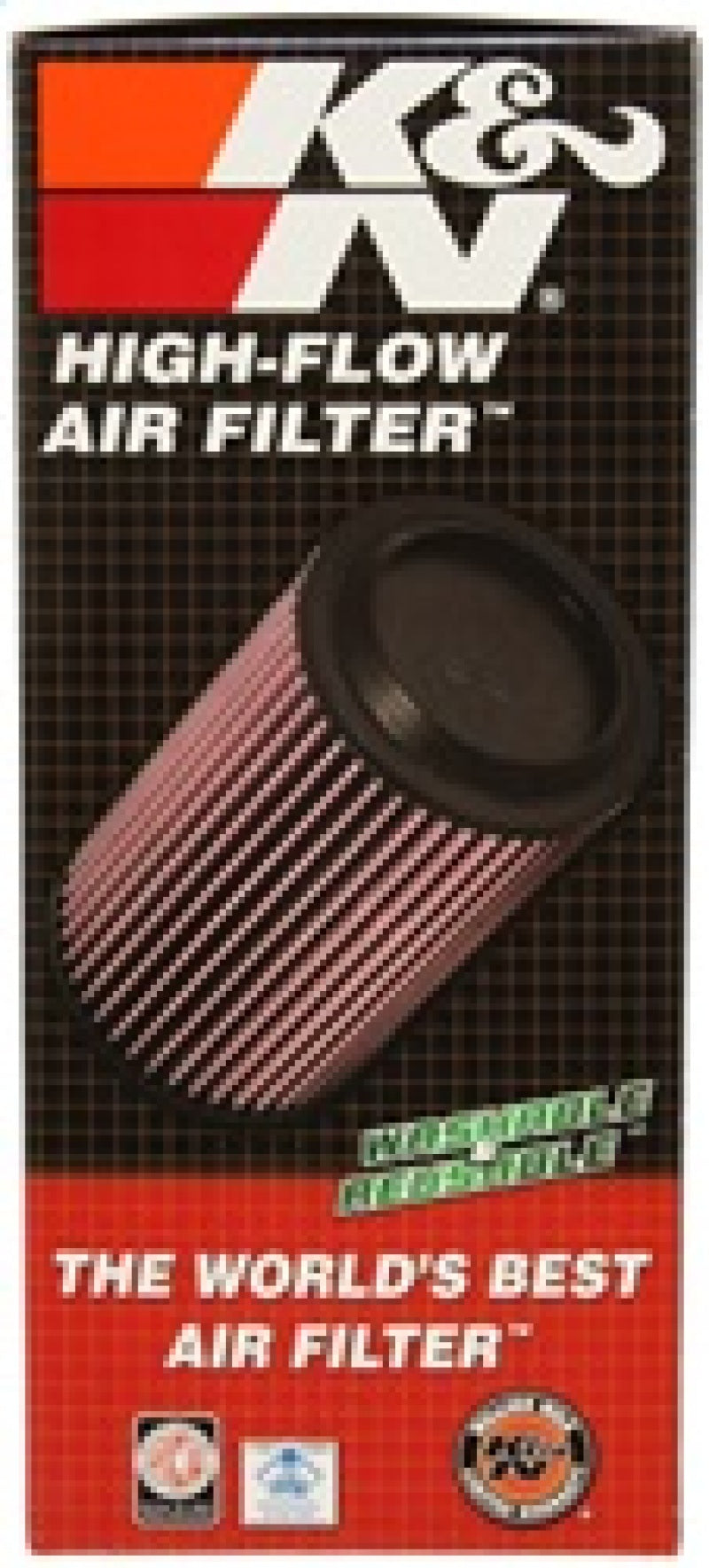 K&N 09-11 Suzuki GSXR 1000 Replacement Air Filter 11.063in L x 5.688in W x 3.375in H -  Shop now at Performance Car Parts