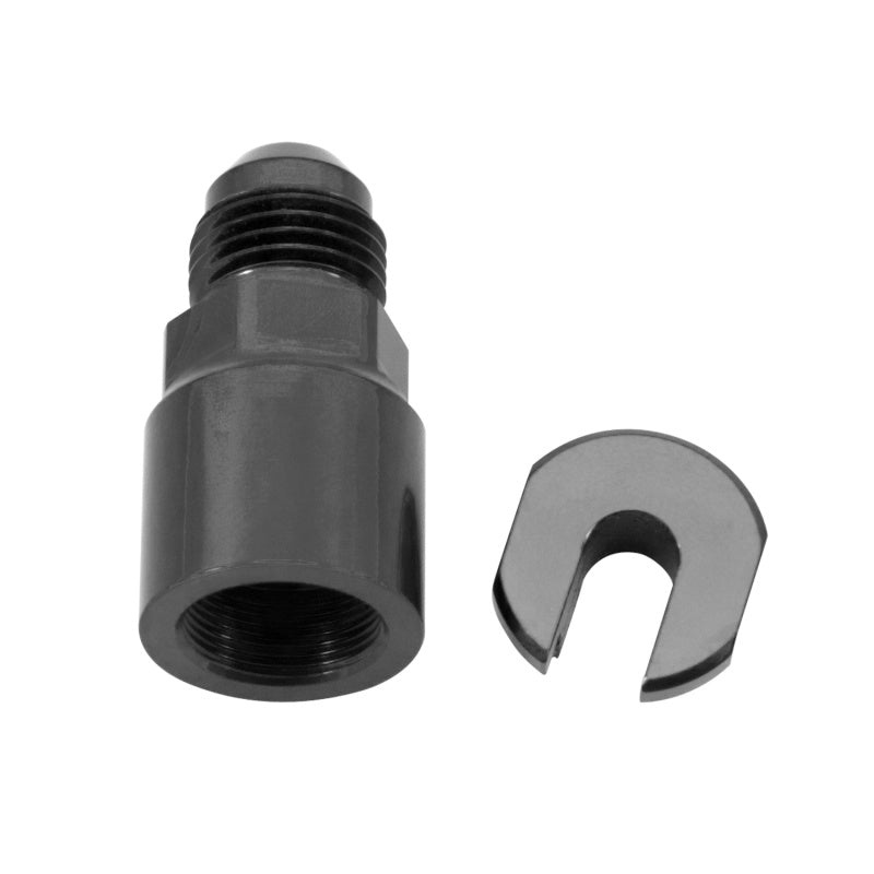 Russell Performance -6 AN male to 1/4in SAE Quick-Disconnect Female (Black Single) -  Shop now at Performance Car Parts
