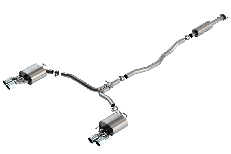 Borla 18-20 Toyota Camry XSE Cat Back S-Type Exhaust 3.5in Tip Dual Split Rear Exit -  Shop now at Performance Car Parts