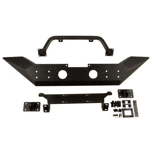 Rugged Ridge Spartan Front Bumper HCE W/Overrider 07-18 Jeep Wrangler JK -  Shop now at Performance Car Parts