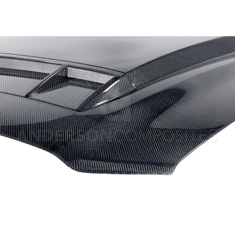 Anderson Composites 10-14 Ford Mustang/Shelby GT500 and 2013-2014 GT/V6 Ram Air Type-CR Hood -  Shop now at Performance Car Parts