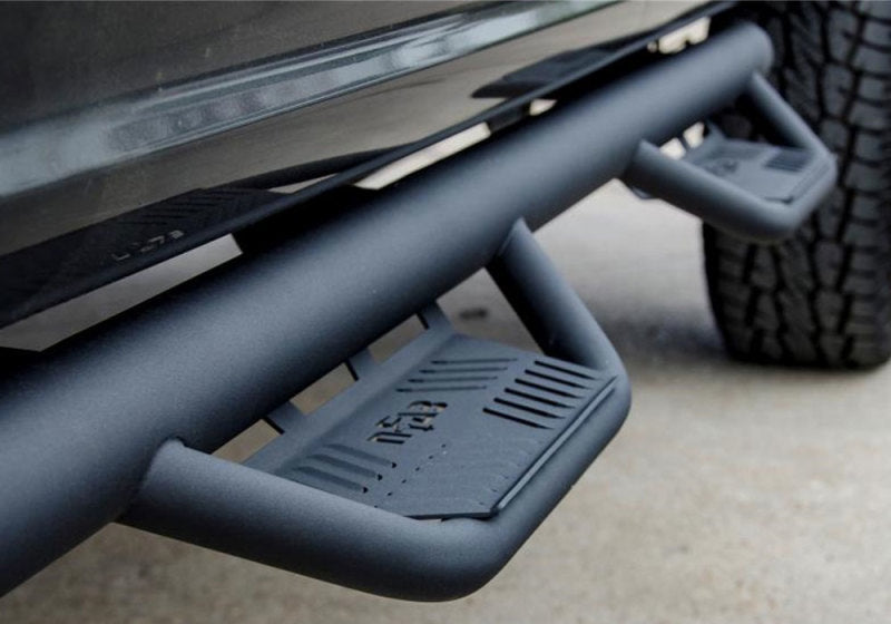 N-Fab Podium LG 2019 Jeep Wrangler JT 4DR Truck - Full Length - Tex. Black - 3in -  Shop now at Performance Car Parts
