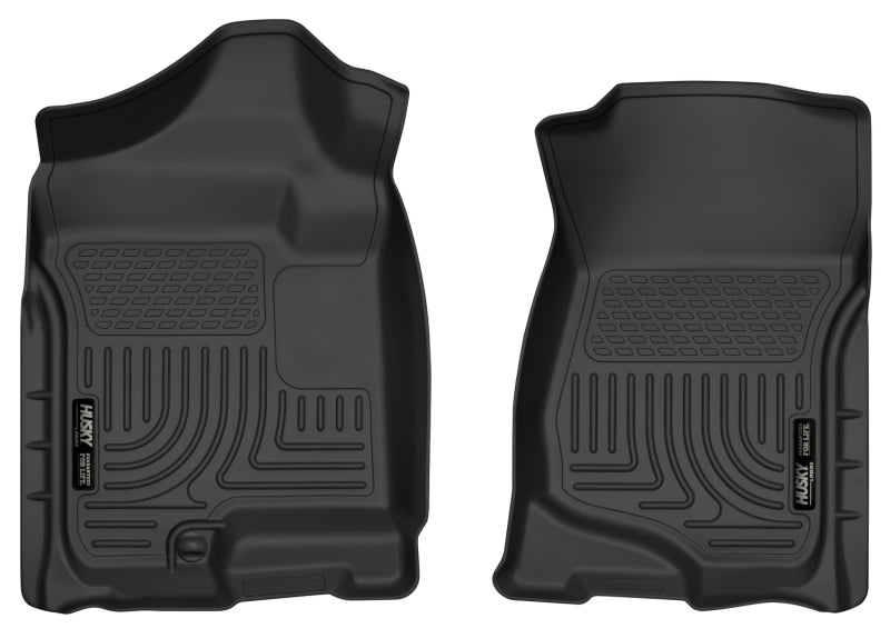 Husky Liners 07-14 Cadillac Escalade ESV/EXT Weatherbeater Black Front Floor Liners -  Shop now at Performance Car Parts