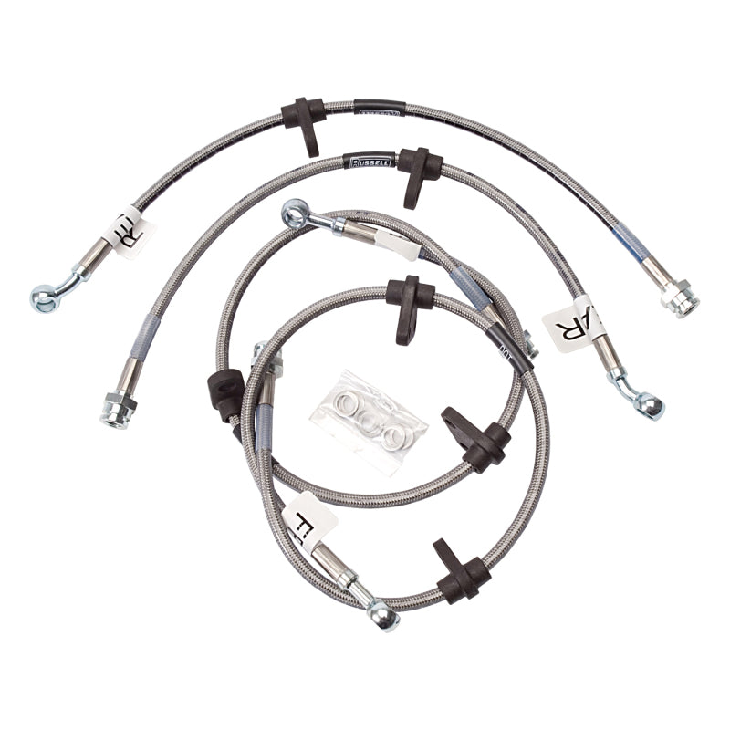 Russell Performance 92-95 Honda Civic (All with rear discs/ no ABS) Brake Line Kit -  Shop now at Performance Car Parts