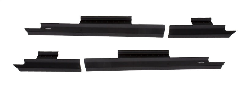 Bushwacker 99-16 Ford F-250 Super Duty Crew Cab Trail Armor Rocker Panel / Sill Plate Cover - Black -  Shop now at Performance Car Parts