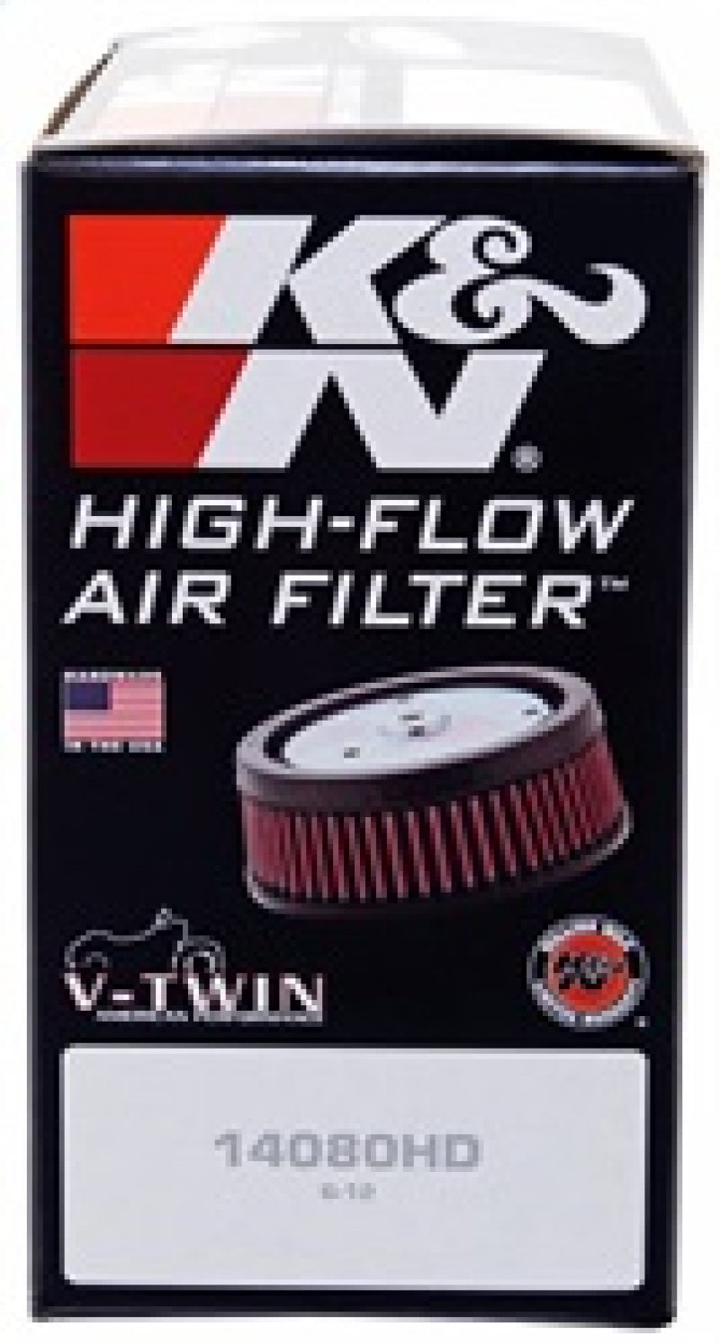 K&N Round Tapered 6.25in Base OD x 5.5in Top OD x 2.125in H Replacement Filter for Harley Davidson -  Shop now at Performance Car Parts