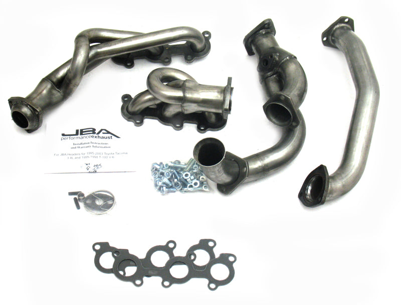 JBA 95-00 Toyota 3.4L V6 w/o EGR 1-1/2in Primary Raw 409SS Cat4Ward Header -  Shop now at Performance Car Parts