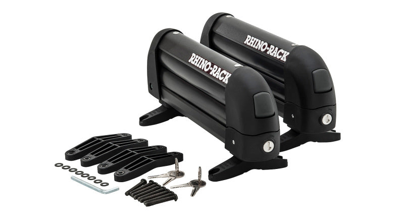 Rhino-Rack Universal Ski Carrier - Fits 2 Pairs of Skis - Black -  Shop now at Performance Car Parts